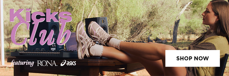 Kicks Club featuring RONA. in ASICS