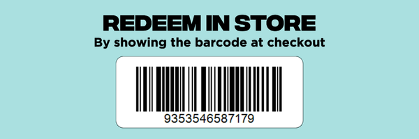 Show the barcode pictured here in store at checkout to redeem $20 off your purchase