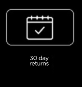 Easy 30 Day Returns in Store & Online