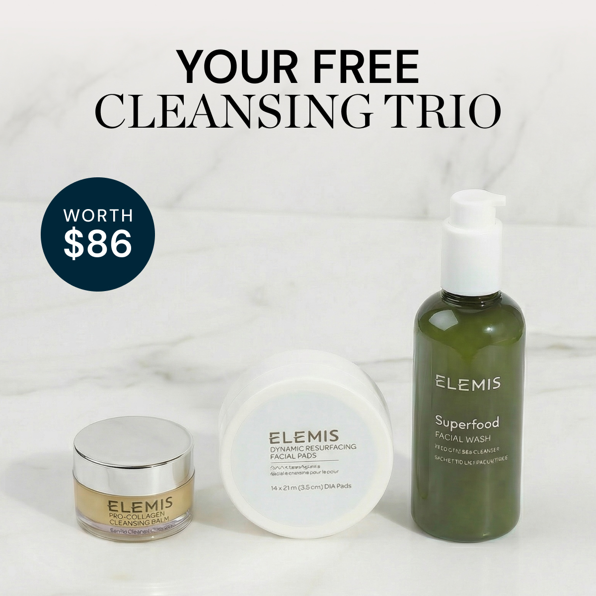 Free Cleansing Trio