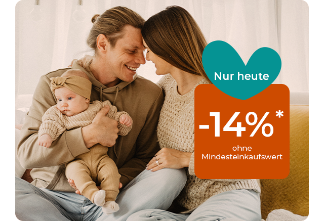 14 % Valentinsrabatt - NUR HEUTE 