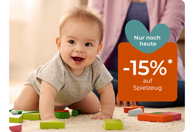 Nur heute und morgen | - 15% auf Spielzeug
