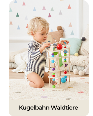 Kugelbahn Waldtiere