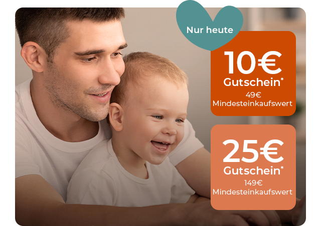 10€ Gutschein ab 49€ | 25€ ab 149€