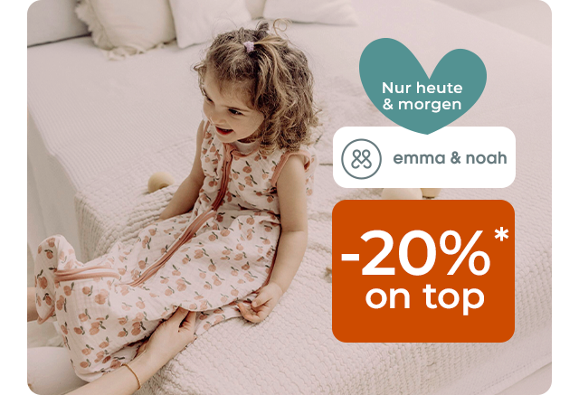 Nur heute & morgen: -20%* on top