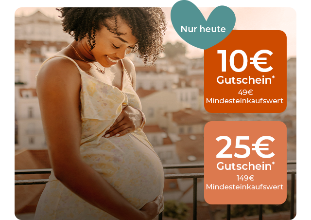 10€ Gutschein* ab 49€ Mindesteinkaufswert oder 25€ Gutschein* ab 149€ Mindsteinkaufswert