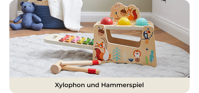 Xylophon und Hammerspiel