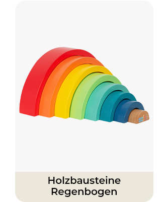 Holzbausteine Regenbogen