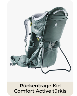 DEUTER Rückentrage Kid Comfort Active türkis