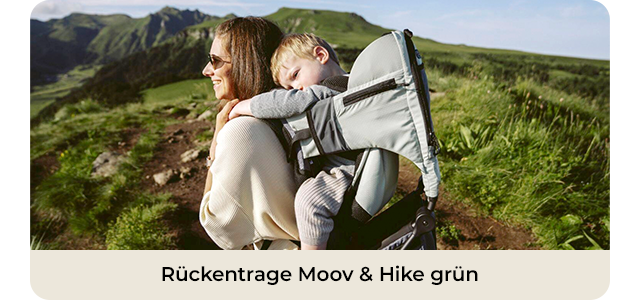 Babymoov Rückentrage Moov & Hike grün