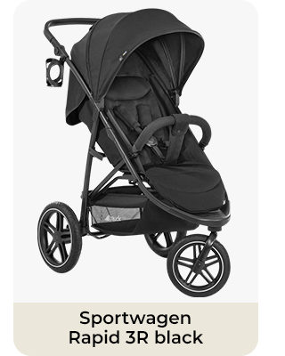 Hauck  Sportwagen Rapid 3R black