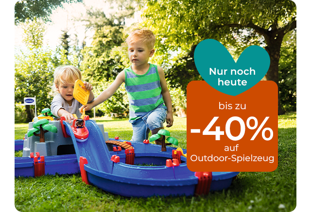Nur noch heute: Bis zu -40% auf Outdoor-Spielzeug