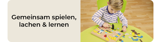 Gemeinsam spielen, lachen & lernen