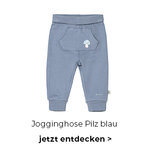 Jogginghose Pilz blau