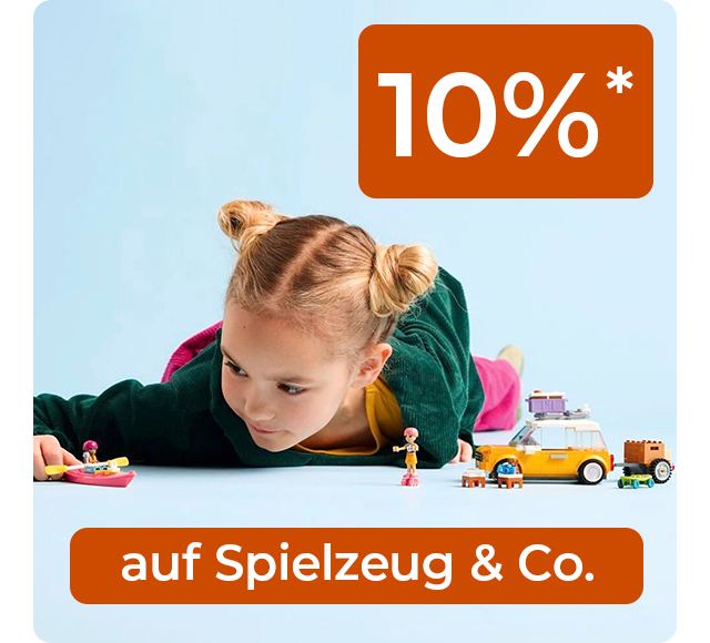 10% Rabatt auf Spielware