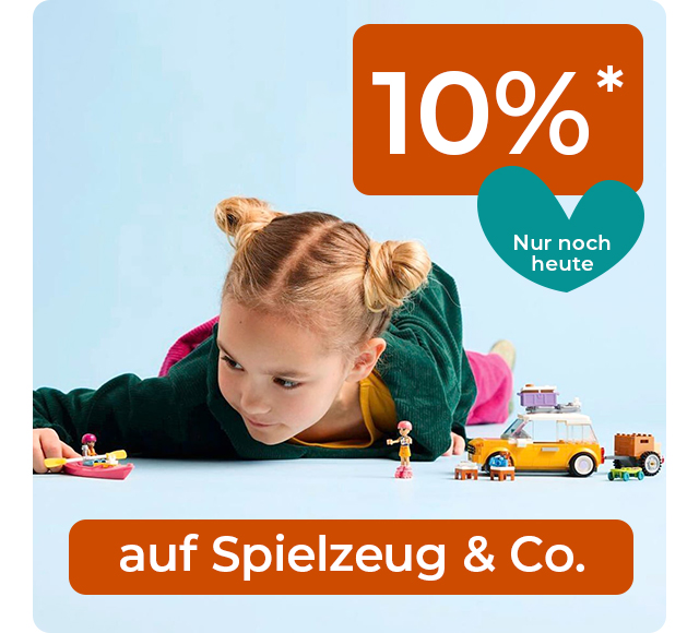 10% Rabatt auf Spielware