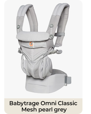 Ergobaby® Babytrage Omni Classic Mesh pearl grey