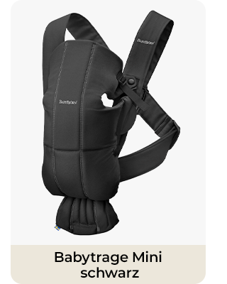  BabyBjörn Babytrage Mini schwarz