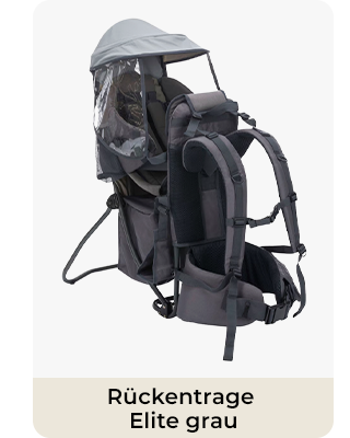 Fillikid Rückentrage Elite grau