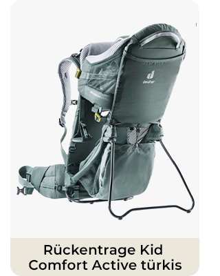 Deuter  Rückentrage Kid Comfort Active türkis