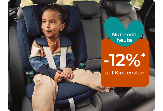 -12% auf Kindersitze
