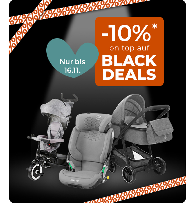 -10% on top auf alle BLACK DEALS