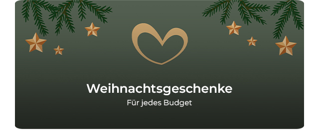 Weihnachtsgeschenke - Für jedes Budget!