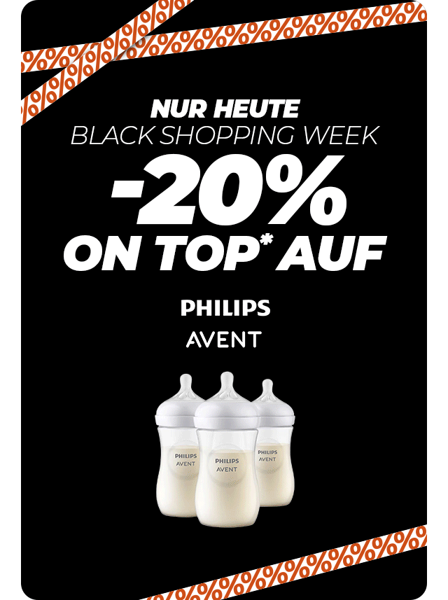 NUR HEUTE - 20% on top* auf Aktionsmarken