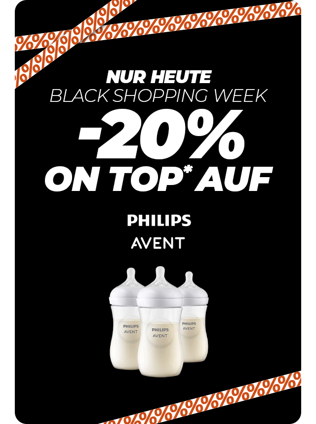 NUR HEUTE - 20% on top* auf Aktionsmarken