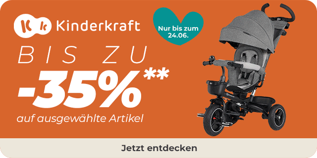 Kinderkraft: Bis zu -35% auf ausgewählte Artikel 