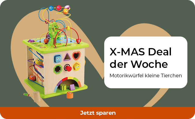 X-MAS Deal der Woche - Motorikwürfel kleine Tierchen