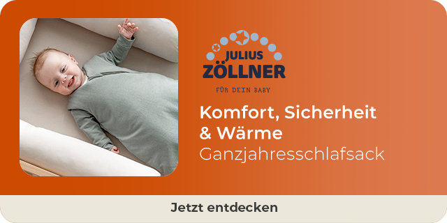 Julius Zöllner - Komfort, Sicherheit & Wärme - Ganzjahresschlafsack  - Jetzt entdecken! 