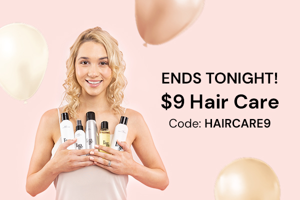 $9 Select Hair Care ENDS SOON!  (Code HAIRCARE9)