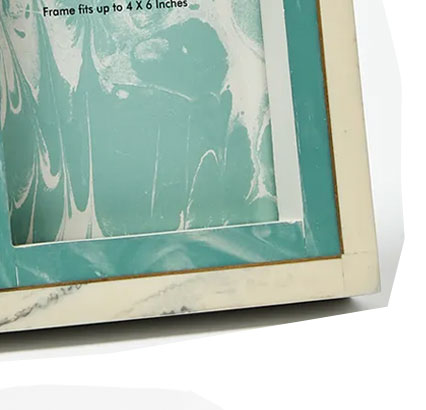 Alba Boxed Green Photo Frame 6x4''