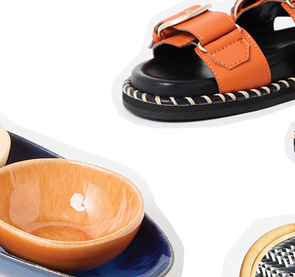 Soleil Glazed Sharing Platter & Bowl Trio