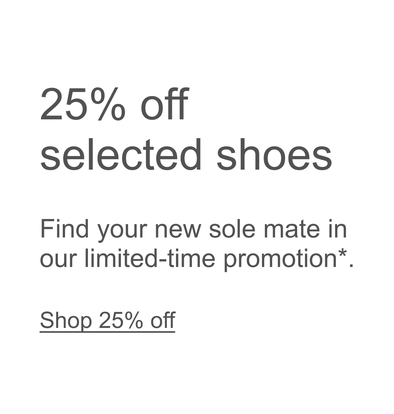 Footwear Promotion