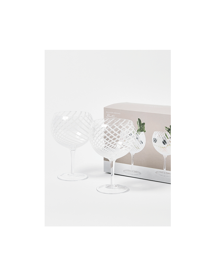 New now The gin glass on everyone's gift list Oliver Bonas