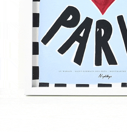 J'Adore Paris Wall Art