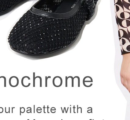 Black Sparkle Mesh Ballet Flats