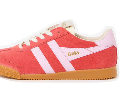 Gola x OB Exclusive Elan Coral Pink Trainers