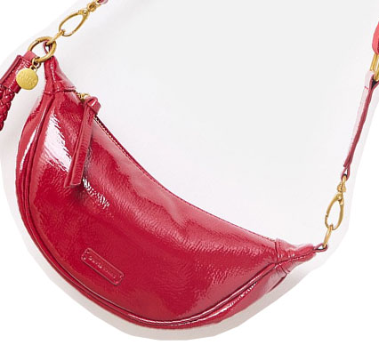 Betty Red Patent Belt Bag