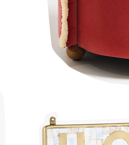 Issey Coral Velvet Dressing Table Chair
