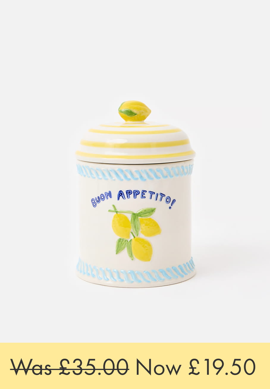 Buon Appetito Ceramic Storage Jar