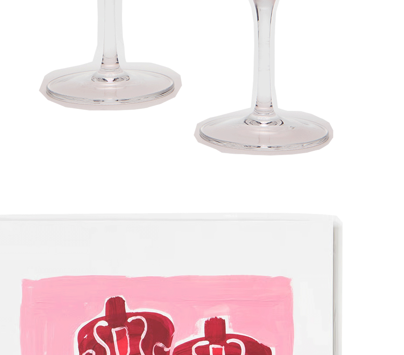 Vita Stripe Gin Glasses Set of Two