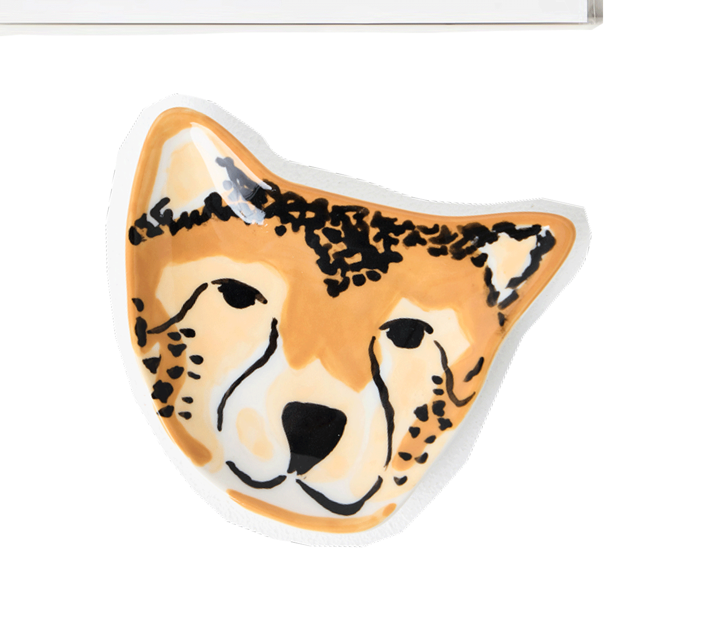 Cheetah Ceramic Ring Dish