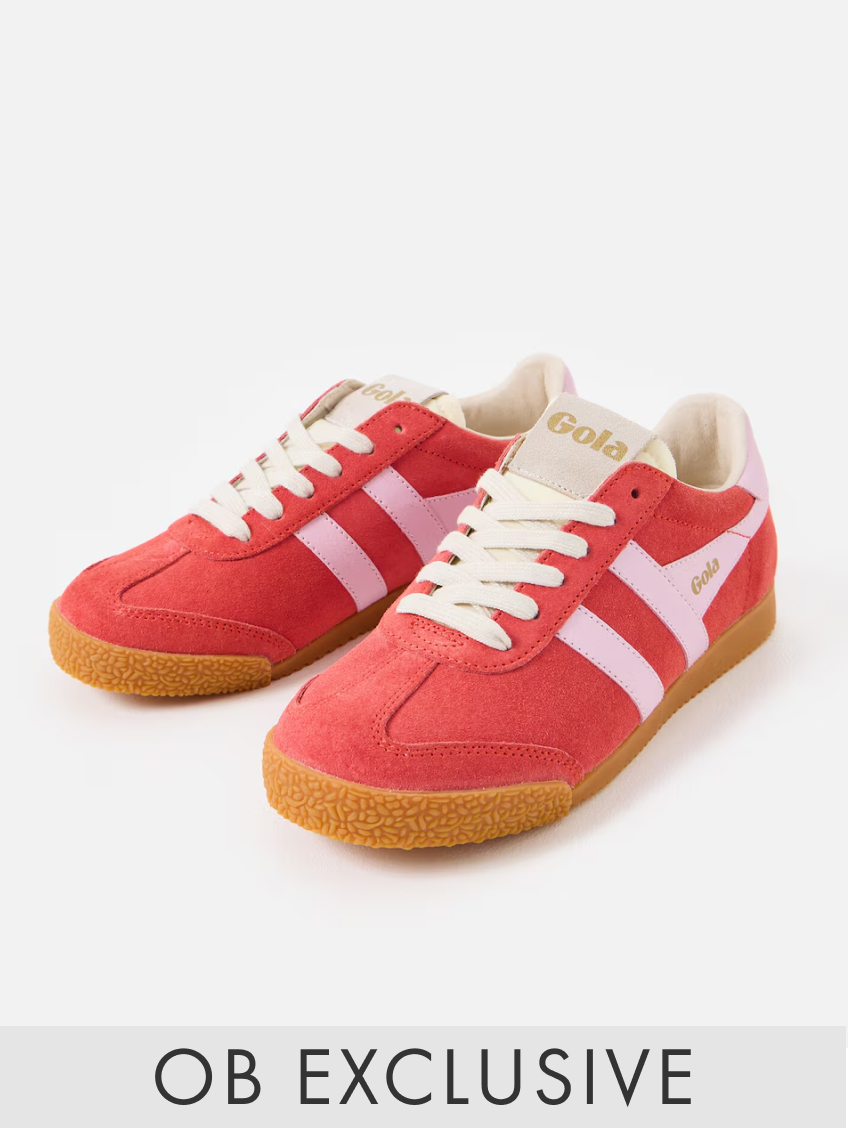 Gola x OB Exclusive Elan Coral Pink Trainers