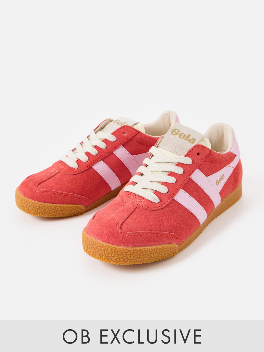 Gola x OB Exclusive Elan Coral Pink Trainers