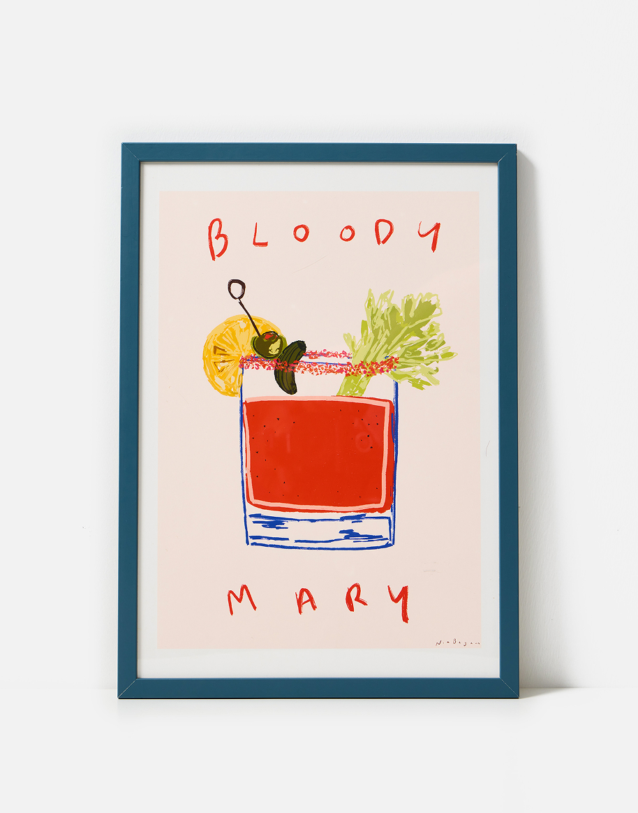 Bloody Mary Wall Art Print