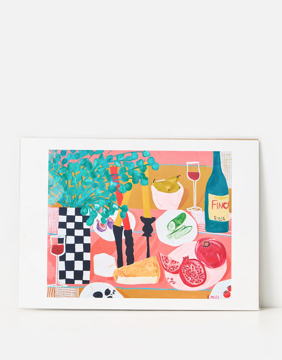 Tablescape Wall Art Print