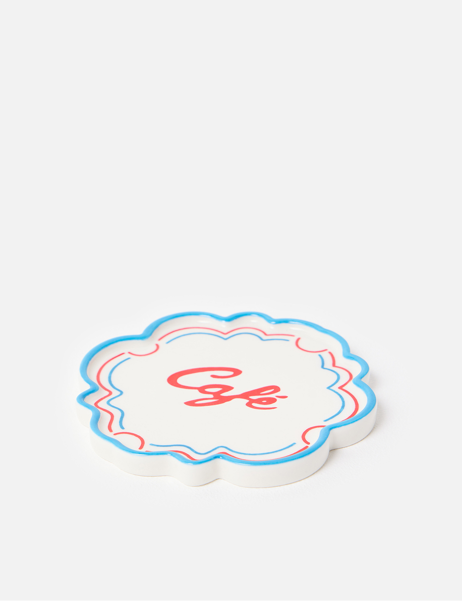 Café Ceramic Coaster